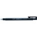 Tombow Mono Zero Portagomas - Punta Rectangular de 2.5x5mm - Capuchon de Proteccion - Mecanismo de Giro - Libre de PVC y Latex - Color Negro (5 uds)