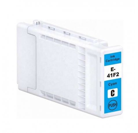Compatible Epson T41F2 Cyan Cartucho Tinta Pigmentada C13T41F240 / C13T41R240 SureColor SC-T3400, SC-T3405, SC-T5400, SC-T5405