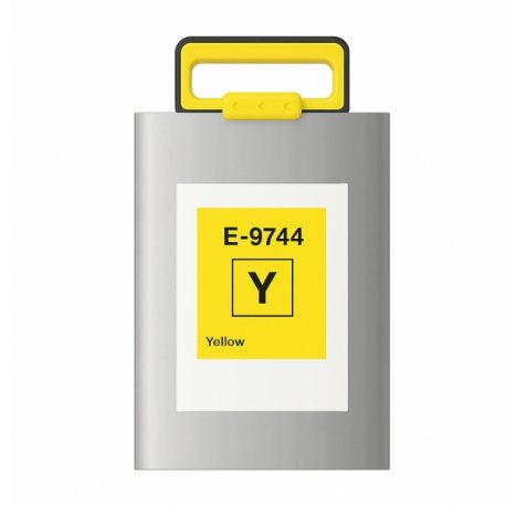 Compatible Epson T9744 Amarillo Cartucho de Tinta Pigmentada C13T974400 para Epson WorkForce Pro WF-C869