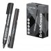 ErichKrause Liquid LP-600 Rotulador Permanente - Ventana Transparente - Punta Conica - Trazo de 2.5mm - Resistente al Agua y a la Luz - Multisuperficie - Tinta a Base de Alcohol - Color Negro (10 uds)