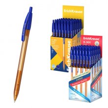 ErichKrause R-301 Matic Amber Boligrafo Retractil - Punta de 0.7mm - Trazo 0.35mm - Color Azul (50 uds) ErichKrause R-301 Matic Amber Boligrafo Retractil - Punta de 0.7mm - Trazo 0.35mm - Color Azul (50 uds)