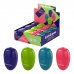 ErichKrause Eva Reef Expositor con 24 Sacapuntas con Contenedor - Plastico - Cuchilla Niquelada de Acero al Carbono - Orificio de 8mm - Colores Surtidos