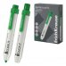 ErichKrause RW-700 Click it Rotulador para Pizarra Blanca - Sistema Retractil - Punta Conica - Trazo de 2.0mm - Tinta a Base de Alcohol - No Toxico - Facil de Borrar - Secado Rapido - Color Verde (12 uds)
