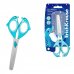 ErichKrause Sea Friends Dolphin Tijeras de 13.5cm - Puntas Redondeadas - Mangos de Plastico Resistente a Golpes con Forma - Acero Inoxidable - Color Azul