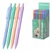 ErichKrause R-305 Matic Pastel Bloom Boligrafo Retractil - Modelos Surtidos - Trazo 0.35mm - Color Azul (50 uds)