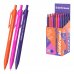 ErichKrause R-305 Matic Caribbean Sunset Boligrafo Retractil - Modelos Surtidos - Trazo 0.35mm - Color Azul (50 uds)