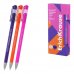ErichKrause G-Soft Stick Caribbean Sunset Boligrafo con Capuchon - Modelos Surtidos - Trazo 0.25mm - Tinta de Gel - Resistente al Agua - Secado Rapido - Color Azul (12 uds)