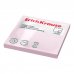 ErichKrause Bloc de 100 Notas Adhesivas Reposicionables - Papel de 75g/m2 - 75x75mm - Pegamento a Base de Agua - Color Rosa (12 uds)