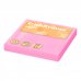 ErichKrause Neon Bloc de 100 Notas Adhesivas Reposicionables - Papel de 75g/m2 - 75x75mm - Pegamento a Base de Agua - Color Rosa (12 uds)