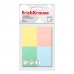ErichKrause Pack de 4 Blocs de 100 Notas Adhesivas Reposicionables - Papel de 75g/m2 - 40X50mm - Pegamento a Base de Agua - Colores Surtidos