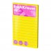 ErichKrause Neon Bloc de 100 Notas Adhesivas Reposicionables - Papel de 75g/m2 - 75x125mm - Pegamento a Base de Agua - Colores Surtidos (12 uds)