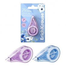 ErichKrause EasyMask Pastel Bloom Cinta Correctora - 5mm de Ancho - 7 Metros Lineales - Uso Ambidiestro - Colores Surtidos