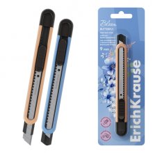 ErichKrause Butterfly Pastel Bloom Cuter con Fijador Automatico - Hoja de 9mm de Ancho - Colores Surtidos