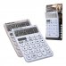 ErichKrause DC-2792-12 Big City Cats Calculadora de Sobremesa - Pantalla LCD de 12 Digitos - Apagado Automatico - Alimentacion Solar - Presentado en Blister - Colores Surtidos