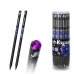ErichKrause Black Unicorn Lapiz de Grafito - Mina HB - Cuerpo Redondo - Agarre Ergonomico - Colores Surtidos (42 uds)