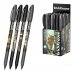 ErichKrause U-108 Stick Big City Cats Boligrafo con Capuchon - Modelos Surtidos - Trazo 0.3mm - Tinta de Baja Viscosidad - Tapa Ventilada - Color Azul (50 uds)
