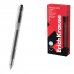 ErichKrause Crystal Note Matic Classic Boligrafo Retractil - Punta de 0.5mm - Trazo 0.4mm - Color Negro (12 uds)