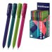 ErichKrause Crystalline Matic Reef Boligrafo Retractil - Modelos Surtidos - Trazo 0.35mm - Color Azul (50 uds)