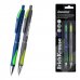 ErichKrause Megapolis Pack de Boligrafo Retractil y Portaminas - Punta de 0.7mm - Trazo 0.35mm - Mina HB 0.5mm - Color Azul