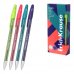 ErichKrause R-301 Gel Stick Reef Boligrafo con Capuchon - Modelos Surtidos - Trazo 0.4mm - Tinta de Gel - Resistente al Agua - Secado Rapido - Tapa Ventilada - Color Azul (12 uds)