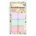 ErichKrause Floral Soul Pack de 3 Blocs de 20 Marcadores de Pagina - Reposicionables - Plastico - 20x45mm - Colores Surtidos