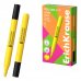 ErichKrause Visioline V-17 light Neon Marcador Fluorescente - Punta Biselada - Trazo de 0.6 a 3.0mm - Color Amarillo (12 uds)