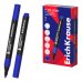 ErichKrause P-170 light Rotulador Permanente - Punta Conica - Trazo de 2.5mm - Resistente al Agua y a la Luz - Multisuperficie - Cuerpo Triangular - Secado Rapido - Color Azul (12 uds)