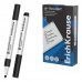 ErichKrause W-170 light Rotulador para Pizarra Blanca - Facil de Borrar - Punta Conica - Trazo de 2.5mm - Secado Rapido - Cuerpo Triangular - Color Negro (12 uds)