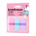 ErichKrause Yummy Pack de 3 Blocs de 20 Marcadores de Pagina con Dispensador - Reposicionables - Plastico - 19x45mm - Colores Surtidos