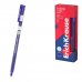 ErichKrause G-Note Stick Classic Boligrafo con Capuchon - Punta de 0.5mm - Trazo 0.4mm - Tinta de Gel - Resistente al Agua - Secado Rapido - Tapa Ventilada - Color Azul (12 uds)