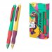 ErichKrause Kiddy Matic and Grip Dino Art Boligrafo Borrable - Modelos Surtidos - Trazo 0.4mm - Secado Rapido - Zona de Agarre de Goma - Color Azul (10 uds)