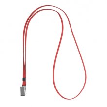 ErichKrause Colgante para Funda de Tarjeta - Cordon de Poliester - 12mm de Ancho - 42cm de Largo - Color Rojo ErichKrause Colgante para Funda de Tarjeta - Cordon de Poliester - 12mm de Ancho - 42cm de Largo - Color Rojo