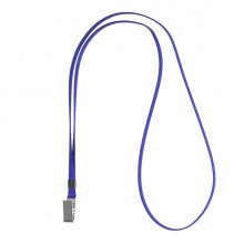 ErichKrause Colgante para Funda de Tarjeta - Cordon de Poliester - 12mm de Ancho - 42cm de Largo - Color Azul ErichKrause Colgante para Funda de Tarjeta - Cordon de Poliester - 12mm de Ancho - 42cm de Largo - Color Azul