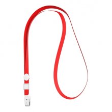 ErichKrause Colgante para Funda de Tarjeta - Cordon de Poliester - 10mm de Ancho - 38cm de Largo - Color Rojo ErichKrause Colgante para Funda de Tarjeta - Cordon de Poliester - 10mm de Ancho - 38cm de Largo - Color Rojo