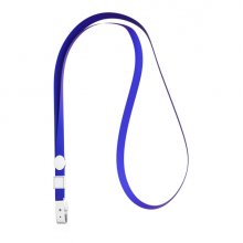 ErichKrause Colgante para Funda de Tarjeta - Cordon de Poliester - 10mm de Ancho - 38cm de Largo - Color Azul ErichKrause Colgante para Funda de Tarjeta - Cordon de Poliester - 10mm de Ancho - 38cm de Largo - Color Azul