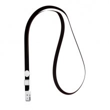ErichKrause Colgante para Funda de Tarjeta - Cordon de Poliester - 10mm de Ancho - 38cm de Largo - Color Negro ErichKrause Colgante para Funda de Tarjeta - Cordon de Poliester - 10mm de Ancho - 38cm de Largo - Color Negro