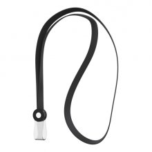 ErichKrause Colgante para Funda de Tarjeta - Silicona - 12mm de Ancho - 40cm de Largo - Color Negro ErichKrause Colgante para Funda de Tarjeta - Silicona - 12mm de Ancho - 40cm de Largo - Color Negro