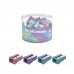 ErichKrause EasySharp Pastel Sacapuntas de Plastico - Cuchilla Niquelada de Acero al Carbono - Orificio de 8mm - Colores Surtidos (60 uds)