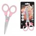 ErichKrause Junior Prima Cat Tijeras de 13cm - Mangos de Plastico Resistente a Golpes - Ergonomicas - Color Rosa
