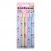 ErichKrause Milky Pack de 4 Blocs de 20 Marcadores de Pagina - Reposicionables - Plastico - 12X130mm - Colores Surtidos