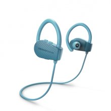 Energy Sistem Auricular Deportivo - Bluetooth 5.1 - Microfono Integrado - Resistente al Sudor - Secure-Fit - Sonido Equilibrado - 8h de Autonomia - Color Azul