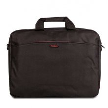 NGS Enterprise Maletin para Portatil 15.6" - Acolchado Interior - 2 Compartimentos y Bolsillo Exterior - Color Negro