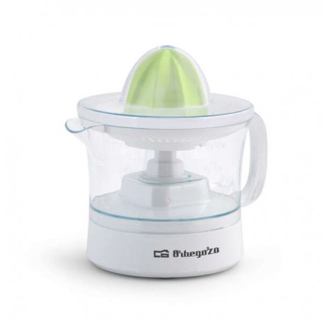 Orbegozo EP 1510 Exprimidor de Zumo Practico y Potente - Potencia 25W - Capacidad 0.5L - Proteccion Aroma - Rotacion Bidireccional - Accesorios Lavables - Funcion Automatica