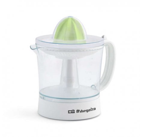Orbegozo EP 2210 Exprimidor de Zumo Practico y Potente - Potencia 25W - Capacidad 1 Litro - Funcion Automatica de Giro y Arranque - Regulador de Pulpa - Accesorios Lavables en Lavavajillas