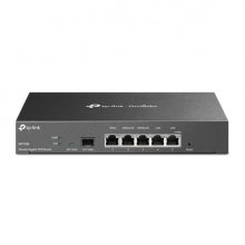 TP-Link Omada ER7206 Router - VPN - 4x1Gbps WAN/LAN - 1Gbps WAN - 1Gbps SFP - USB 3.0 - Balanceo de Carga - Gestion Centralizada en la Nube - Color Negro