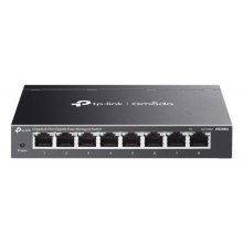 TP-Link Omada ES208G Switch 8 Puertos RJ45 1Gbps - Gestionado - Conmutacion hasta 16Gbps - Plug and Play - Soporta QOS - Color Negro