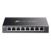TP-Link Omada ES208G Switch 8 Puertos RJ45 1Gbps - Gestionado - Conmutacion hasta 16Gbps - Plug and Play - Soporta QOS - Color Negro
