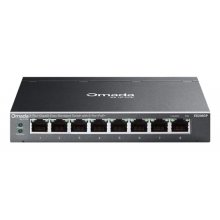 TP-Link Omada ES208GP Switch 8 Puertos RJ45 PoE+ 1Gbps - Gestionado - Conmutacion hasta 16Gbps - Soporta QOS - Carcasa Metalica - Color Negro