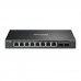 TP-Link Omada ES210X-M2 Switch 8 Puertos RJ45 2.5Gbps - Gestionado - Fuente de Alimentacion Incluida - Conmutacion hasta 80Gbps - Color Negro