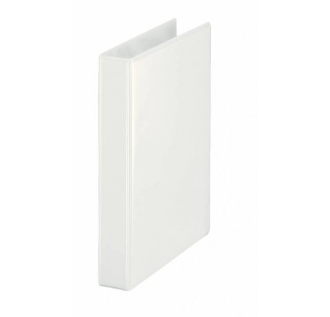 Esselte Carpeta Canguro Gama Basica 25mm - Mecanismo 2 Anillas Mixtas - 2 Bolsillos Exteriores - A4 - Blanco